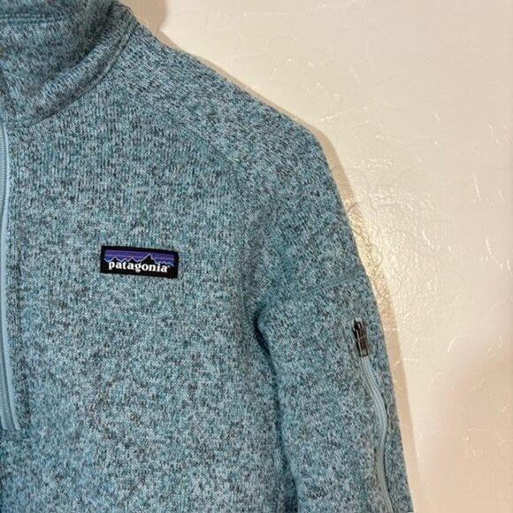 Patagonia Sweater Womens XS Better Sweater 1/4 Zip Fleece Pullover STY 25617 - Picture 2 of 8
